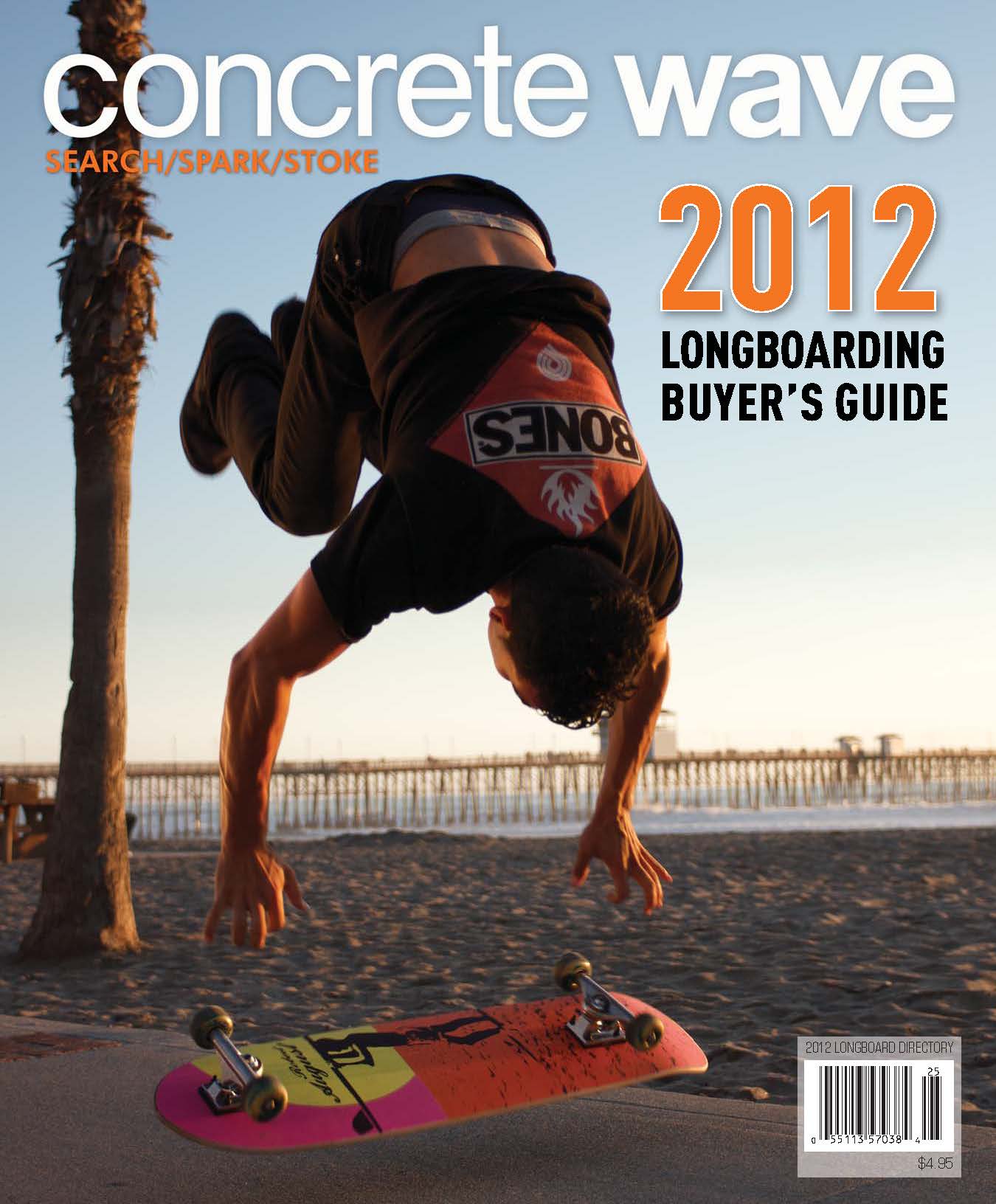 Kilian Martin on Concrete Wave’s magazine cover.